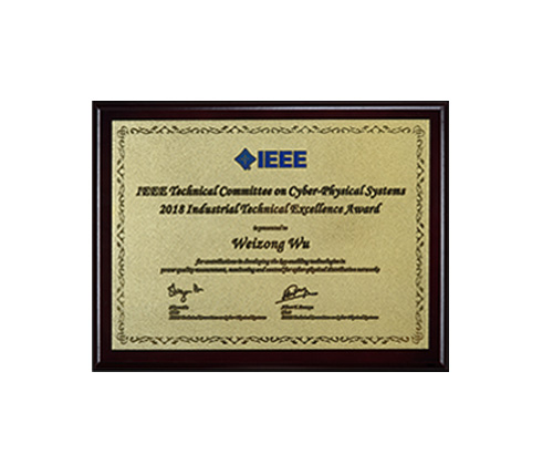 IEEE TCCPS 工业技术杰出贡献奖